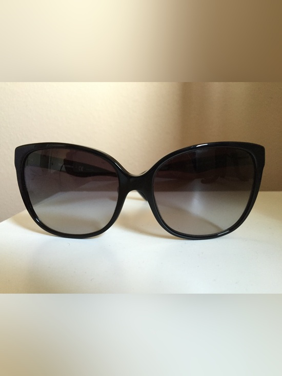 Dolce & Gabbana Accessories - Dolce & Gabbana Black Gradient Oversized Cat-Eye Women's Sunglasses